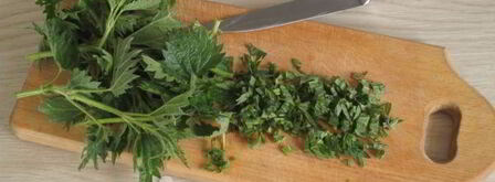 вареники с крапивой, творогом и сыром. Шаг 6