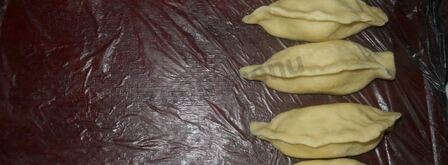 вареники с печенью и картошкой. Шаг 13