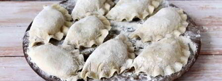 вареники с сырой картошкой. Шаг 10