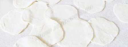 вареники с творогом на кефире. Шаг 8