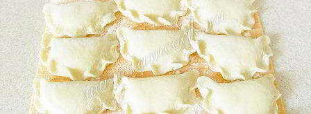 вареники с творогом на кефире. Шаг 9