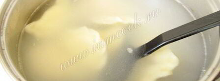 вареники с творогом на кефире. Шаг 10