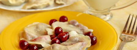 вареники с вишней. Шаг 10