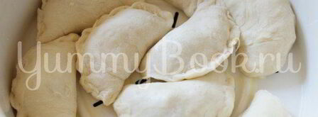 вареники с вишнями в мультиварке на пару. Шаг 7