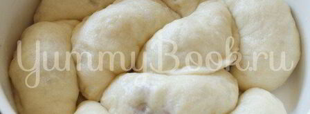 вареники с вишнями в мультиварке на пару. Шаг 8