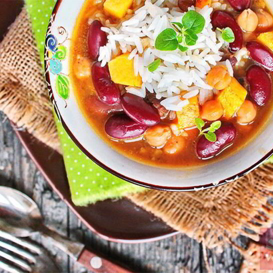 Рецепт чолнта с тыквой — жаркого по-еврейски