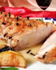 Скандинавское жаркое из окорока