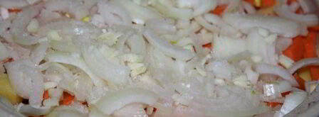 сытное жаркое с говядиной и фасолью. Шаг 5