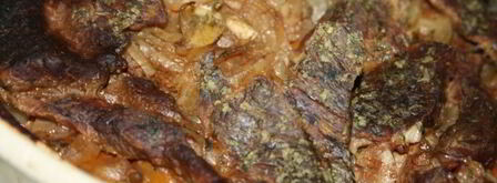 сытное жаркое с говядиной и фасолью. Шаг 7