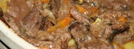 сытное жаркое с говядиной и фасолью. Шаг 8