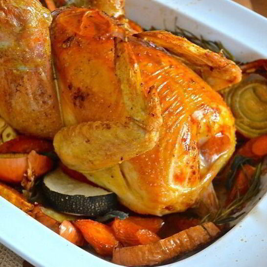 Рецепт воскресного жаркого из цыпленка