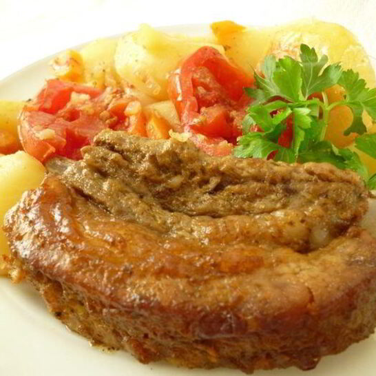 Рецепт воскресного жаркого с ребрышками