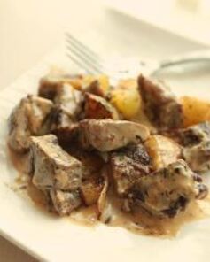 Жаркое из баранины с картофелем