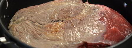 жаркое из говядины с кофейным соусом. Шаг 3