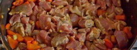 жаркое из индейки с карри и грибами. Шаг 4