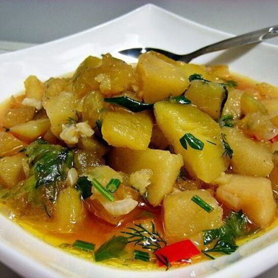 Рецепт жаркого из кабачков