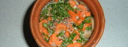 жаркое из курицы с грибами и картофелем в горшочках. Шаг 10