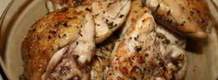 жаркое из курицы с изюмом в горшочках. Шаг 3