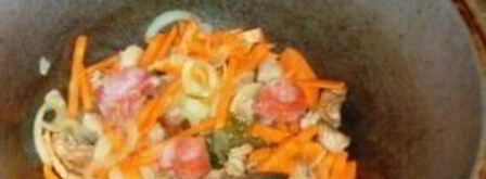 жаркое по-домашнему из свинины с картошкой. Шаг 3