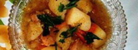 жаркое по-домашнему из свинины с картошкой. Шаг 6