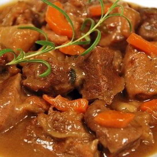 Рецепт жаркого под соусом