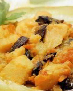 Жаркое с грибами