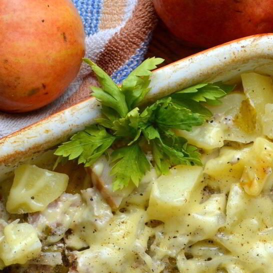 Рецепт жаркого с грушами