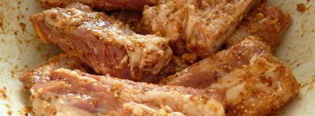 жаркое со свиными ребрышками в пикантном маринаде. Шаг 5