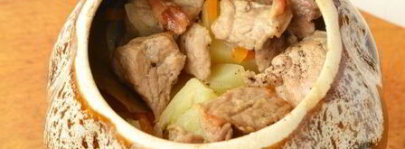 жаркое в горшочках в духовке. Шаг 10