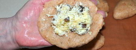 фаршированные куриные зразы. Шаг 9