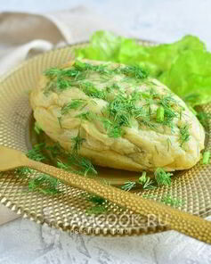 Картофельные зразы с грибами в духовке