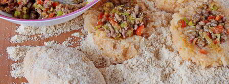 картофельные зразы с мясом. Шаг 6