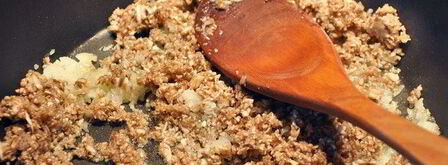 куриные зразы с грибами и базиликом. Шаг 3