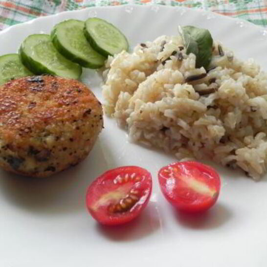 Рецепт рыбных зраз с грибами и луком