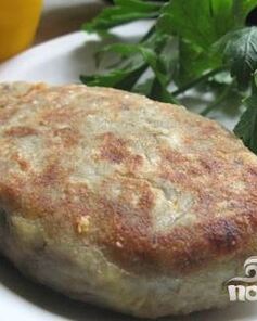 Зразы из баклажанов