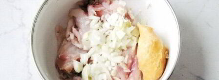 зразы из рыбы с зеленым горошком. Шаг 6