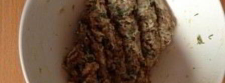 зразы картофельные с мясом в духовке. Шаг 5