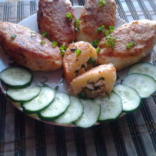 Рецепт зраз картофельных