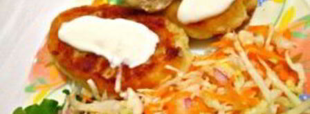 зразы куриные с яйцом. Шаг 6