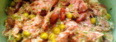 зразы мясные с бобовыми. Шаг 4