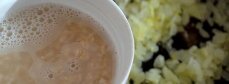 зразы с геркулесом и жареным луком. Шаг 4