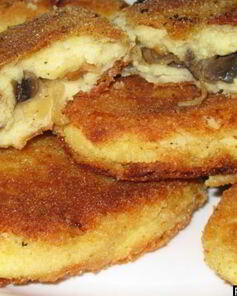 Зразы с грибами и картошкой