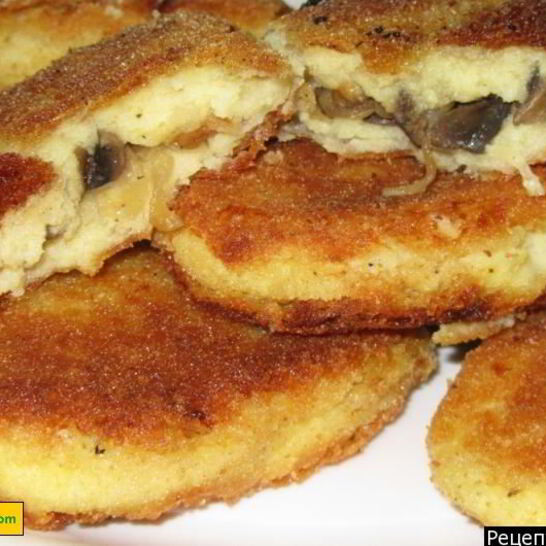 Рецепт зраз с грибами и картошкой