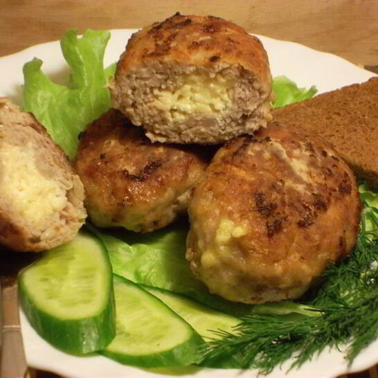 Рецепт зраз с сыром