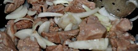 ароматная каша с машем, рисом и мясом. Шаг 5