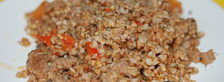 гречка по-флотски. Шаг 9