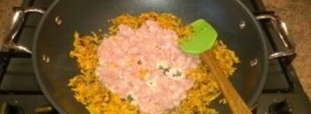 гречка по-купечески с куриным фаршем. Шаг 4