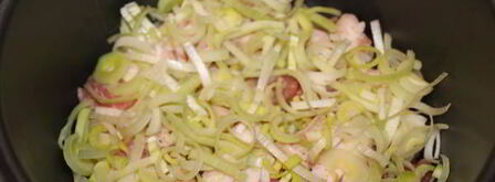 гречка с грудинкой в мультиварке. Шаг 5