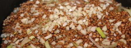 гречка с грудинкой в мультиварке. Шаг 7