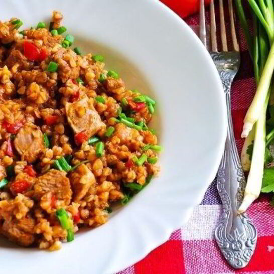 Рецепт гречки с индейкой